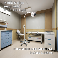 Chariot médical d'urgence avec étagère de rangement pour médicaments, tiroirs verrouillables, poubelle, chariot d'urgence en ABS pour usage hospitalier