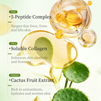 Masque Visage V-Lift Collagène Marque Privée, Bandeau Liftant V-Line, Masque OEM Raffermissant au Cactus, Soin de la Peau, Fabricant Grossiste
