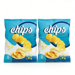 Sachet personnalisé en aluminium thermoscellable pour chips, sachet Mylar pour chips de banane, emballage alimentaire, pochette oreiller pour chips et aliments - Product Image 4