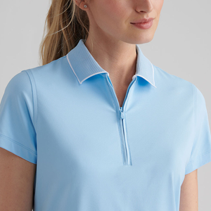 Vente en gros de t-shirts polo à manches courtes pour femmes avec logo personnalisé robe de <span class=keywords><strong>golf</strong></span> t-shirt polo de pickleball vêtements de <span class=keywords><strong>golf</strong></span> pour femmes - Product Image 4