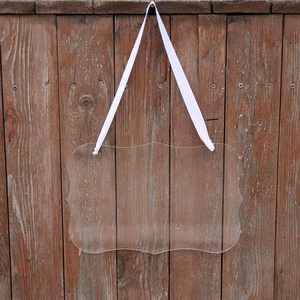 Letrero Colgante Transparente de Acrílico Personalizado, Modelo 31746, para Fiestas Familiares, Tiendas Minoristas, Amantes de la Caligrafía - Product Image 2