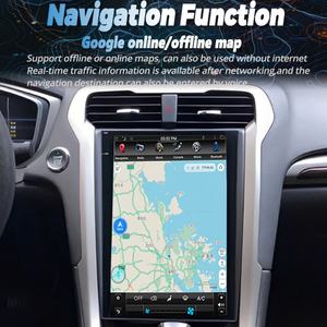 Radio Estéreo Multimedia con Reproductor de Video para Automóvil Android para Ford Mondeo Fusion MK5 2013 2014 2015 - 2018, Unidad Principal con WIFI, GPS y Carplay - Product Image 2