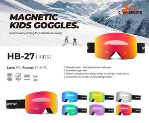 हॉट सेलिंग ओग स्पोर्ट्स आईवियर 400 प्रोटेक्शन डबल लेयर एंटी-फॉग लेंस स्नोबोर्ड स्की गॉगल - Product Image 2