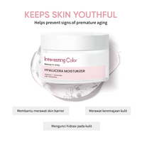 Gel éclaircissant pour le visage anti-âge de marque privée OEM, acide hyaluronique, peau claire, rétinol, céramide, vitamine, curcuma, perle, personnalisable