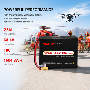 공장 공급 22000mAh 68.4V 10C 리튬 폴리머 배터리, 화재 진압, 공공 안전, 응급 구조대, 구조 드론용 - Product Image 6