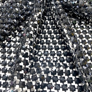 <span class=keywords><strong>Malla</strong></span> de diamantes de imitación de alta calidad para cubrir diamantes de imitación tela <span class=keywords><strong>malla</strong></span> elástica para ropa - Product Image 4