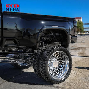 Ruedas para Camioneta 20x10 22x12 24x12 24x14 26x14 26x16 28x16 30x16 con 6 y 8 Pernos para Ford F150 F250 Ram Silverado Sierra 1500 2500 3500 GMC - Product Image 2