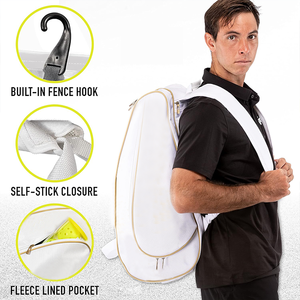 Custom High Quality Nylon Pickleball Paddle Carry Bag Pickleball Sports Bag for <b>Table</b> <b>Tennis</b> Tote Bag for Women - Product Image 3