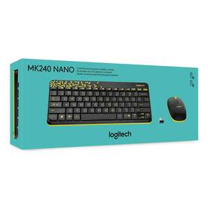 Ensemble <span class=keywords><strong>clavier</strong></span> et <span class=keywords><strong>souris</strong></span> <span class=keywords><strong>sans</strong></span> <span class=keywords><strong>fil</strong></span> <span class=keywords><strong>Logitech</strong></span> MK240 2,4 GHz, gain de place, longue durée de vie de la batterie, pour le bureau et la maison - Product Image 6