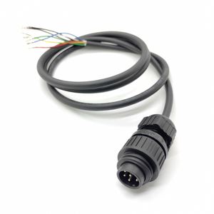 M15 Industriële 2/3-pins circulaire connector met soldeerbare aansluiting, IP67 waterdicht, inclusief kabel - Product Image 6