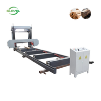 Scie à ruban horizontale CNC, moteur 22 kW, diamètre de coupe du bois maximal 1000 mm