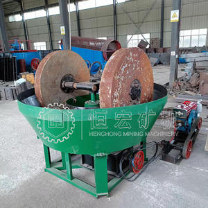 Profession elle Goldmahl-Nass pfannen mühle für die Golderz verarbeitung und-auswahl 1200 Modell mit ISO - Product Image 3