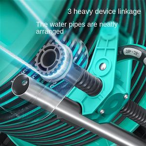 Enrouleur de <span class=keywords><strong>tuyau</strong></span> d'<span class=keywords><strong>arrosage</strong></span> portable avec <span class=keywords><strong>tuyau</strong></span> flexible de 10m/20m/30m, chariot rétractable à manivelle pour l'<span class=keywords><strong>arrosage</strong></span> des pelouses extérieures - Product Image 4