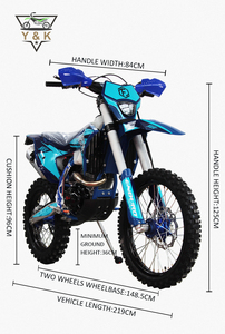 Nueva Motocicleta de Gasolina ZS 300CC de Dos Válvulas y 4 Tiempos, Motocross, Pit Moto, con Embrague Manual - Product Image 6