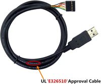 Ftdi Ft232rl Usb a Serial Uart Ttl 5V Compatible con Cable de consola de Ttl-232r-5v