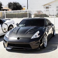 Capot moteur en fibre de carbone poreuse de haute qualité, adapté à Nissan 370Z Z34, état neuf