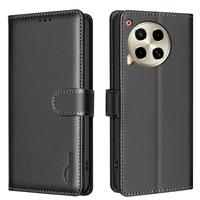 Étui Portefeuille de Luxe en Cuir PU à Motif Litchi RFID pour Tecno Camon 30 4G/5G SPARK 20/SPARK 20C Housse de Téléphone Mobile