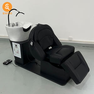 Sillón de Lavado Eléctrico <span class=keywords><strong>Elite</strong></span> Bsalon para Hombres con Bomba Hidráulica y Reposapiés Ajustable para Muebles de Peluquería - Product Image 4