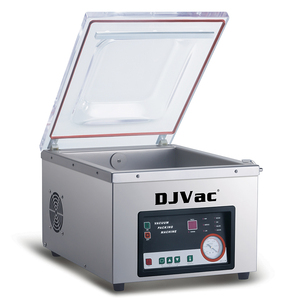 เครื่องซีลสูญญากาศแบบตั้งโต๊ะขนาดเล็ก รุ่น DZ-350MS พร้อมฟังก์ชั่นเติมก๊าซ (อุปกรณ์เสริม) ได้รับการรับรองมาตรฐาน CE และ ISO9001 ใหม่ ใช้ไฟ 220V/110V - Product Image 1