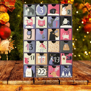 Bao Bì Quà Giáng Sinh Từ Nhà Máy Bao Bì Lịch Mùa Vọng 2023 Hộp Các Tông - Product Image 4