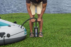 Bestway 65158 Hydro lực lượng phiêu lưu Elite X4 <span class=keywords><strong>Inflatable</strong></span> 4-người bè đặt 3.15 M PVC <span class=keywords><strong>Inflatable</strong></span> câu cá Kayak không khí thuyền - Product Image 3