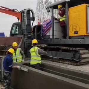 Yüksek kalite fabrika yol makineleri otomatik beton kayma omuz taş finişer makinesi