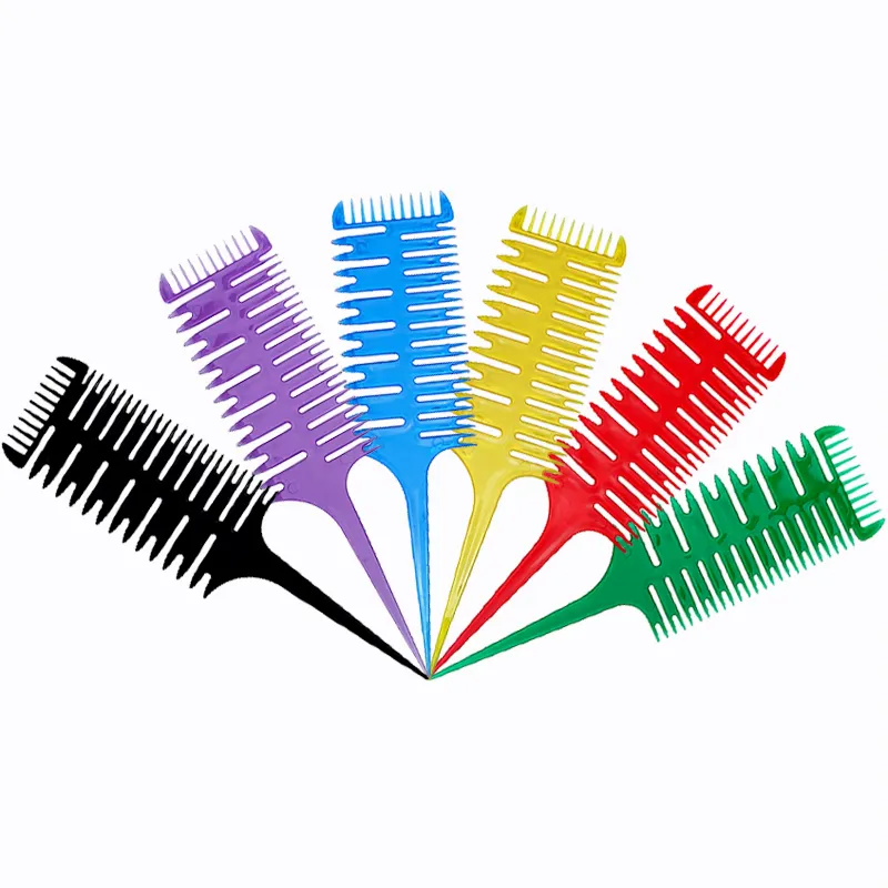 Dễ dàng để tạo ra một loạt các kiểu tóc nghệ thuật nhiệt độ cao chịu mài mòn đuôi nhọn nhuộm tóc Comb