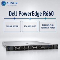 Serveur Rack 1U Dell PowerEdge R660 à Double Socket Intel Xeon Scalable, DDR5, pour Hébergement de Bases de Données en Centre de Données, Performances Évolutives