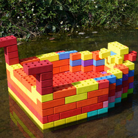 Briques de construction intelligentes pour l'assemblage, jouets de construction, petites ou grandes tailles, personnalisables en usine