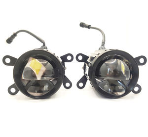 Plug and Play Mini projecteur LED antibrouillard 120W 13000LM antibrouillard blanc jaune avec différents supports pour Toyota Harvard - Product Image 1