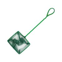 Grande pêcheuse carrée de 3 à 12 pouces avec long manche pour aquarium, accessoires pour Betta et crevettes, outils de nettoyage pour aquarium