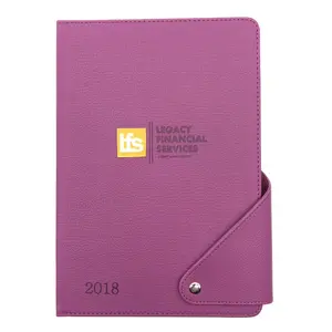 2024 Oem Professionele Harde Kaft Journal Pu Lederen Cover Notebook Afdrukken Service