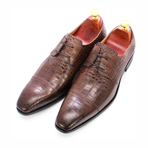 Chaussure Oxford classique pour homme Daniel Wafer, chaussure formelle en cuir véritable - Product Image 3