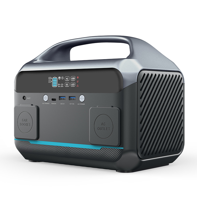 Rechargeable Backup Power Lifepo4 Battery Emergency Solar Generator 300W Portable Power Station