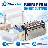 Machine de découpe automatique rouleau-à-feuille avec largeur de travail de 500 mm et comptage par lots pour film bulle et film d'emballage plastique