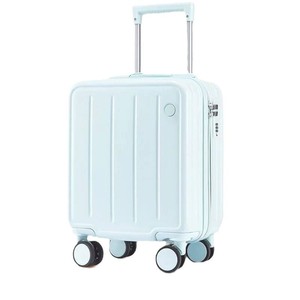 Petite valise de voyage légère et compacte 20x30x40 cm avec fermeture éclair à verrouillage pour femmes, voyages de loisirs, compagnies aériennes, 14 pouces - Product Image 5