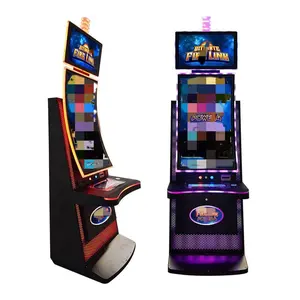 Miracle 43 inch Curved C type skill game machine with BV and printer small high quality game machine cabinet for sale