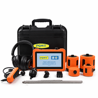 Détecteur de fuites d'eau et de gaz tracant PQWT PQ128E, équipement de détection de fuites de pipeline multi-capteurs pour inspection sur site, profondeur 8m