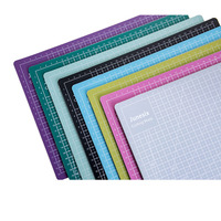 Tappetino da taglio rotante autoriparante formato A4 per scrapbooking, quilting, tessuti e progetti di cucito artigianale