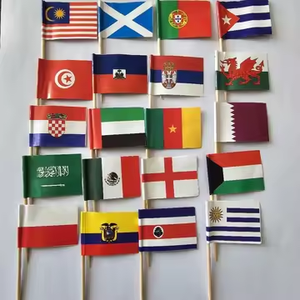 Индивидуальные зубочистки ко Дню независимости Национальный флаг США дизайн экологически чистые деревянные фирменные флаги - Product Image 4