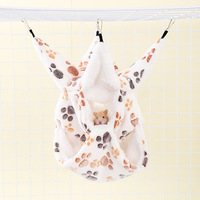 Sugar Glider Thermique Double Couche Hamac Suspendu Petit Hamac pour Animaux de Compagnie Sac de Couchage Suspendu pour Écureuils