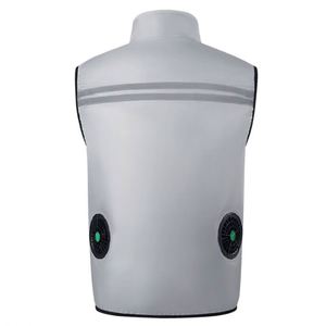 5V Air Conditioner <b>Jacket</b> Vest <b>Cooling</b> Vest with Fan,Outdoor Work Fan Coat for Man Women - Product Image 2