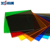 2-8mm Feuille Acrylique Coulée Cristal PMMA Découpé pour Feuilles de Plexiglas PE Rigide avec Application Légère pour la Publicité Découpe Laser