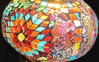 Lampe suspendue turque de décoration, 4 lumières, lustre turc en mosaïque