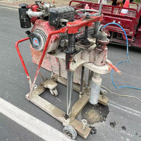 Appareil de forage de carottage pour moteurs à essence Machine de forage de trous de chaussée Machine de forage de carottage pour goujon de route