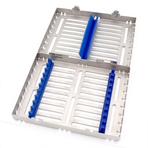 Kit de curettes parodontales Gracey en acier, instruments chirurgicaux manuels, étui ergonomique, certifié CE Classe II pour la parodontie - Product Image 1