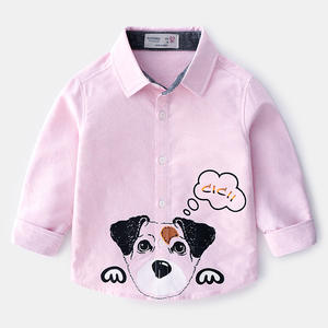 Chemise à manches longues en coton imprimée de dessins animés pour garçon, version coréenne du printemps, fabriquée en Chine - Product Image 2