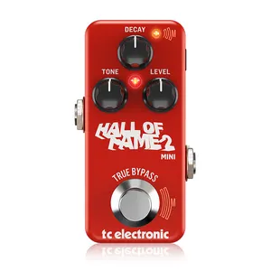 TC ELECTRONICS HALL OF FAME 2 MINI REVERB Electric Guitar Bass Distortion Single Block Effect Offers Guitar Effect