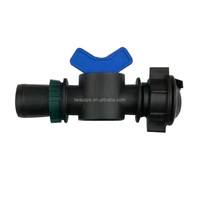 20 25 28 32MM étendent le tuyau plat par la valve de passage pour l'irrigation d'agriculture