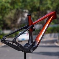 Cadre de VTT Enduro tout suspendu en fibre de carbone 29er pour T800/M46, câblage interne, 12x148mm BOOST UDH, 113mm de débattement, monovitesse